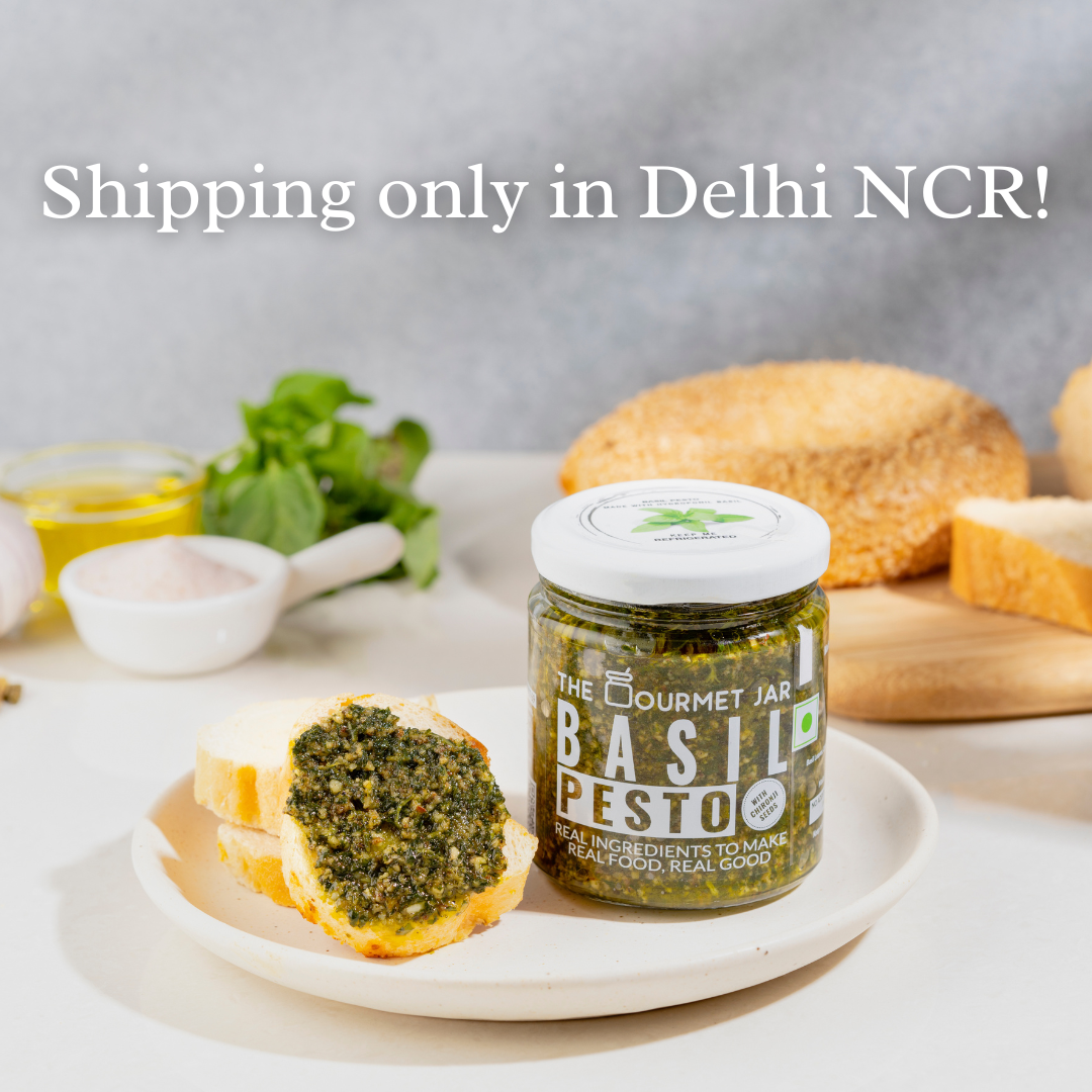Basil Pesto 190g - Shipping only in Delhi NCR