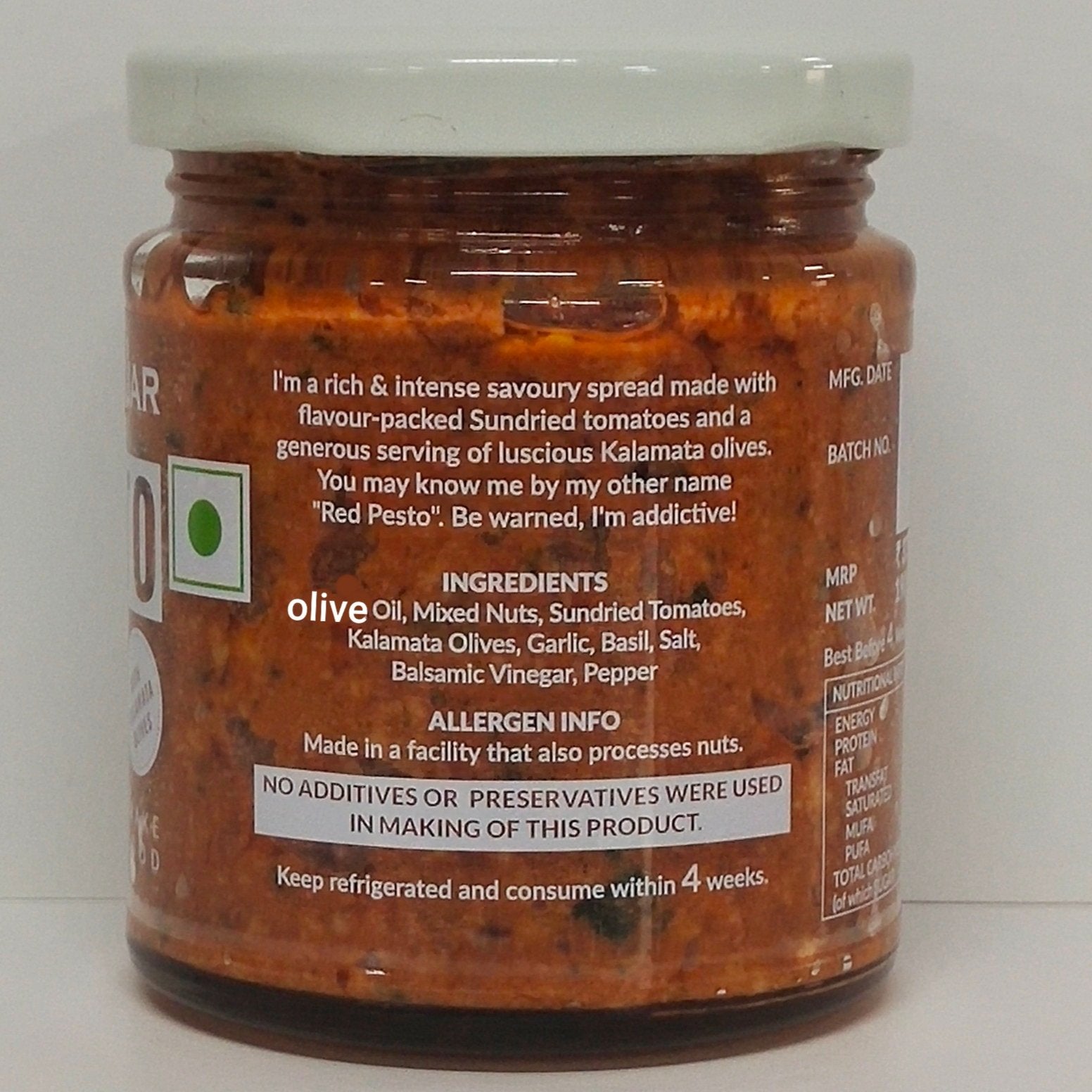 Pesto Combo - Sundried Tomato & Basil. (Shipping only in Delhi NCR)